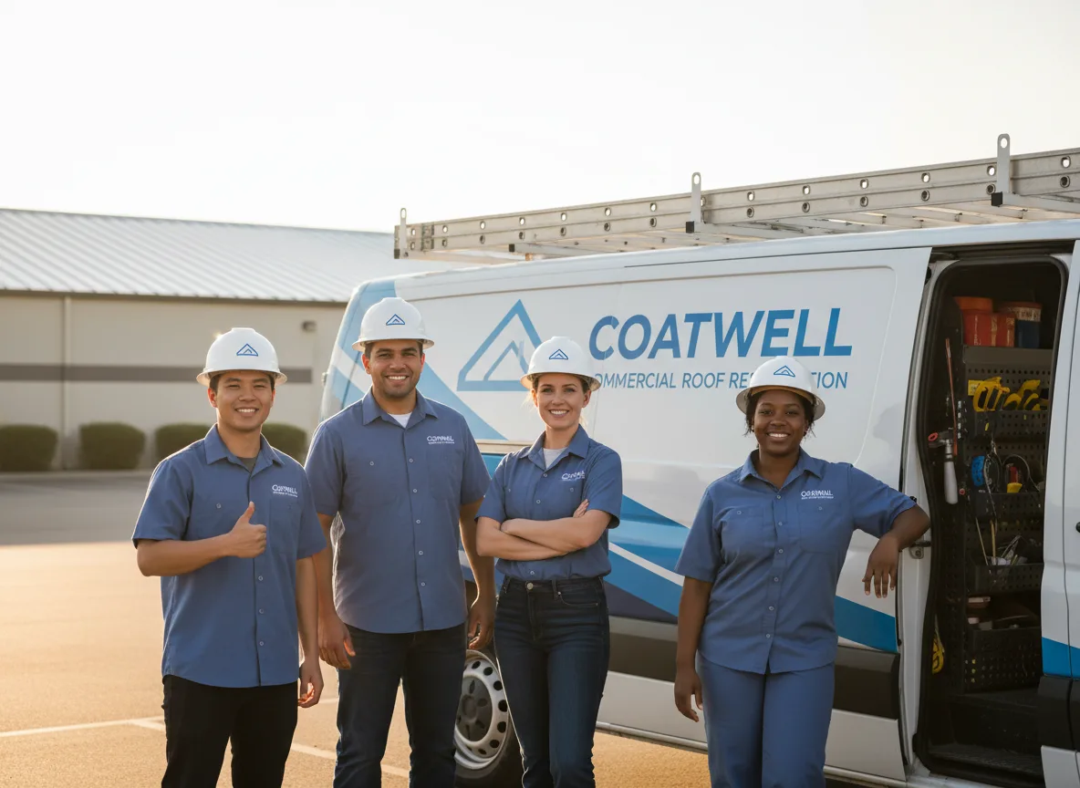 Commercial roof coating company in Forsyth, GA
